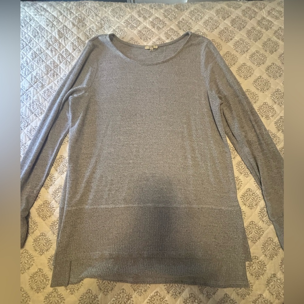 Kori Gray Crew Neck Sweater